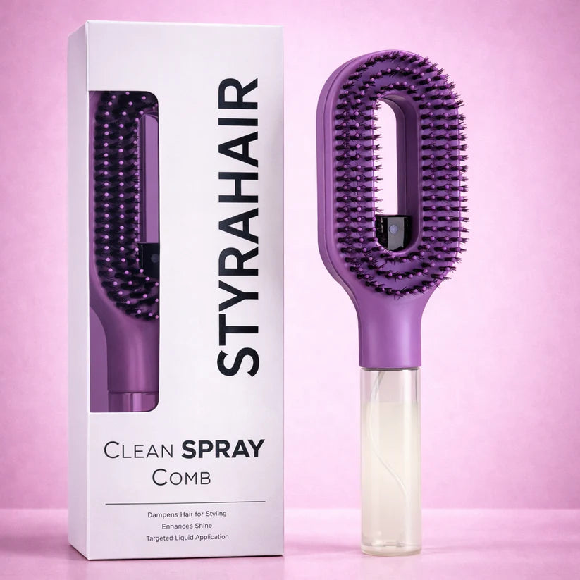 StyraHair™ - Water Spray Detangling Brush