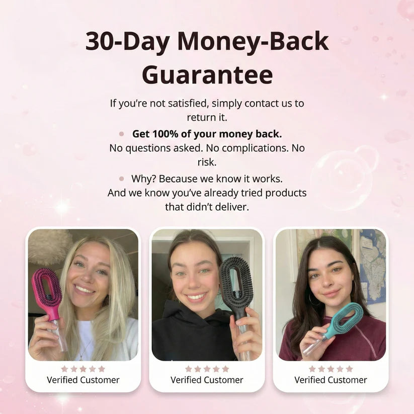 StyraHair™ - Water Spray Detangling Brush