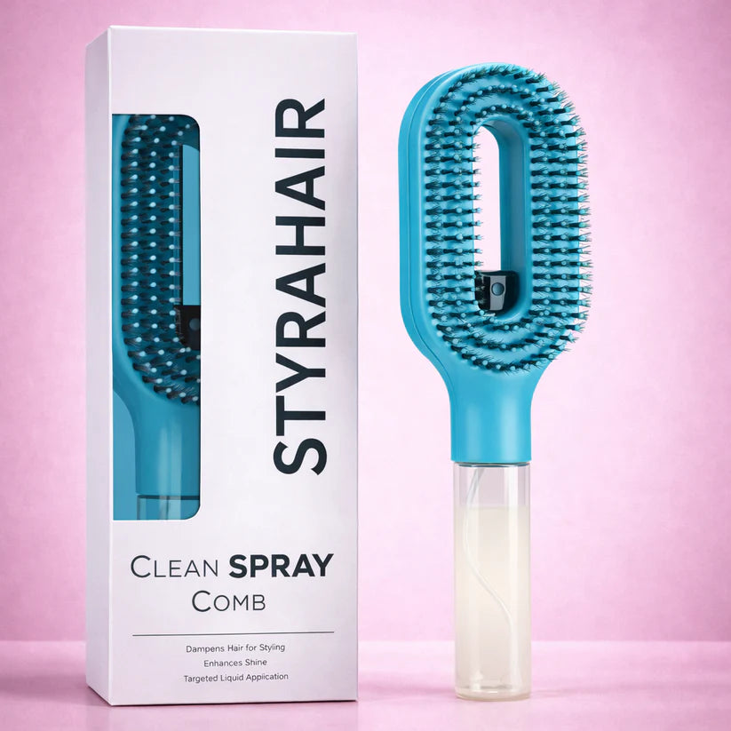 StyraHair™ - Water Spray Detangling Brush