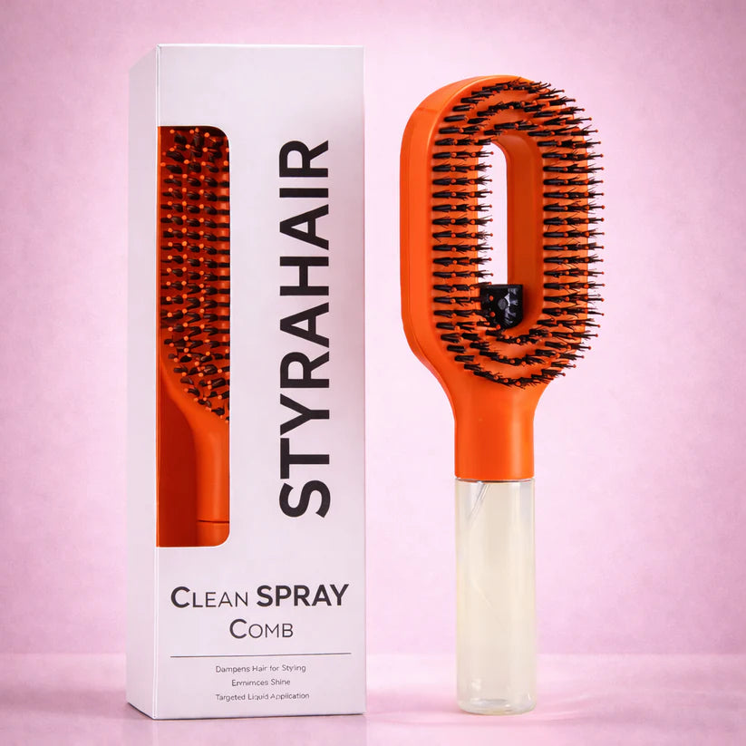 StyraHair™ - Water Spray Detangling Brush