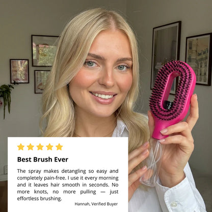 StyraHair™ - Water Spray Detangling Brush