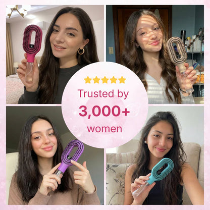 StyraHair™ - Water Spray Detangling Brush